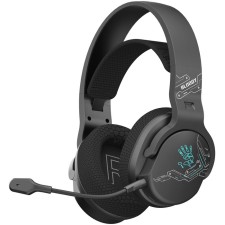 Наушники с микрофоном A4Tech Bloody GR370 черный мониторные BT/Radio/3.5mm оголовье (GR370)   106857