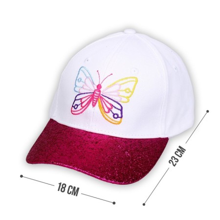 Кепка детская для девочки Fly beautiful, р-р. 52-54-1
