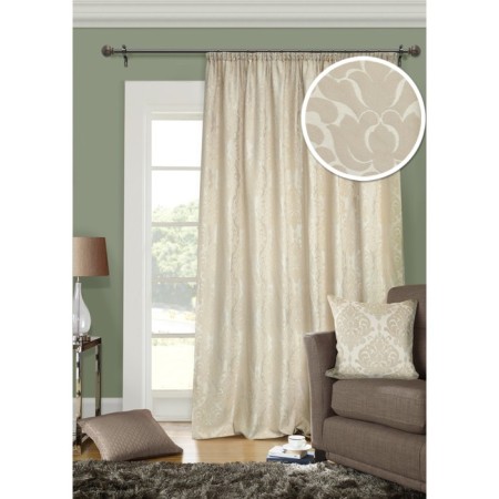 Curtain on the braid of Escars, size 161x275 cm