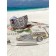 Pareo and beach rug "Love Paris", D = 150 cm