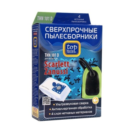 Non -woven Top House Th 101 D vacuumboards with antibacterial treatment, 4 pcs.