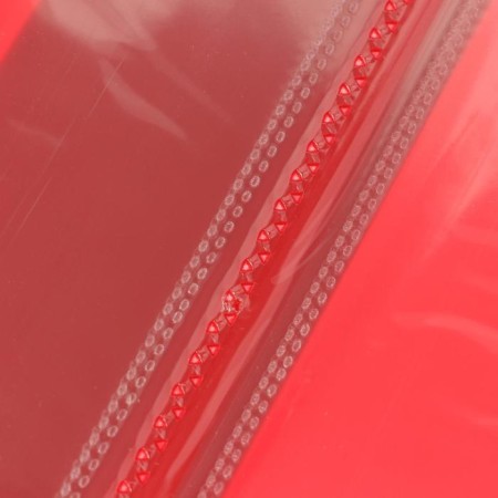 Folder with 10 A4, 500 μm inserts, calligrata, pocket on the spine, red-2