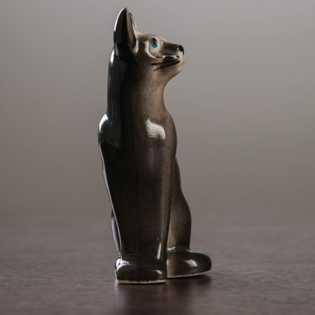 Porcelain figurine "Thai cat", 10 cm, mix-5
