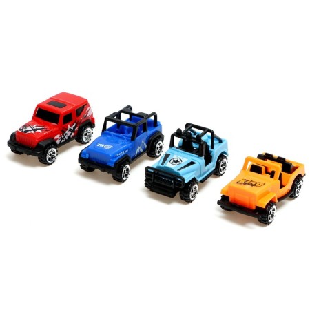Set of cars "Jeep", 4 pcs.