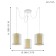Suspension Arnhem, 3x40W E27