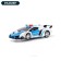 Robot radio -controlled "policeman", light effects, transforms from the remote control