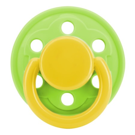 Latex orthodontic dummy "Sun", from 6 months., Mix color-3