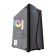 The GMNG OGC-G120 case is black without ATX 5x120mm 2xusb2.0 1xusb3.0 Audio Bott PSU BP