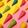 Wafer horns "Standard 110", with an even edge, assorted, 225 pcs.