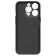 Borasco cover for iPhone 15 Pro, Soft Touch, silicone, microfiber, black