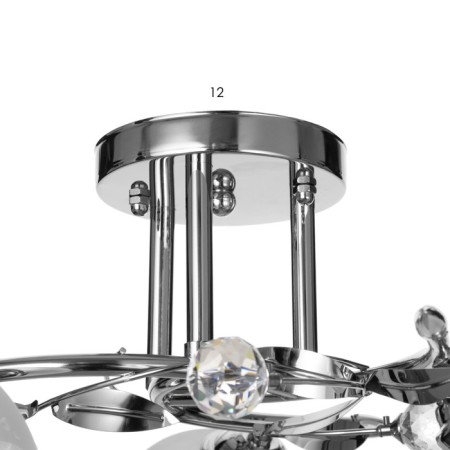 Люстра 2779/3 E27 40Вт хром 50х50х24 см BayerLux-6