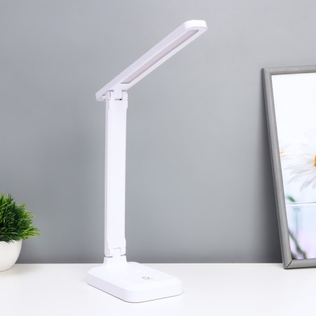 Sensory table lamp 16888/1 LED 5W 3000-6000K USB AKB White 29x55 cm Risalux
