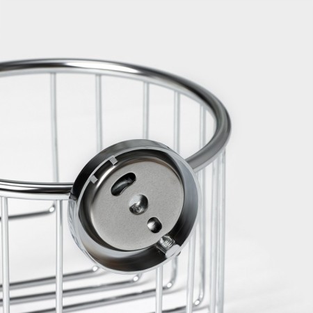 STölz Stolz toilet paper holder, 14 × 16 × 13 cm, chrome color-1