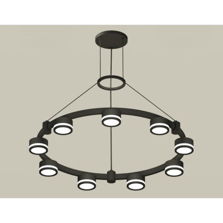 Ambrella Light, XR92051900, GX53 LED 12 W, black sand, white matte