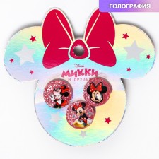 Ring, jewelry, 3 pieces, Minnie Mouse