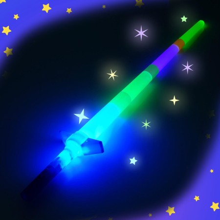 Sword of the light “Bright Warrior”, light effects, works from batteries, Mix color-8