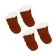 Shoes "for a walk", set 4 pcs, 2 size, brown