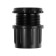 Support of the bar rack bottom, black color