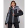 Ski jacket women's, size 54, black color