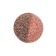 Natural bombing bath with Aphrodisiacs "Strawberry in Chocolate", 80 grams