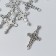 Decor for creativity Metal "Cross Pattern" silver 2.1x3.8 cm