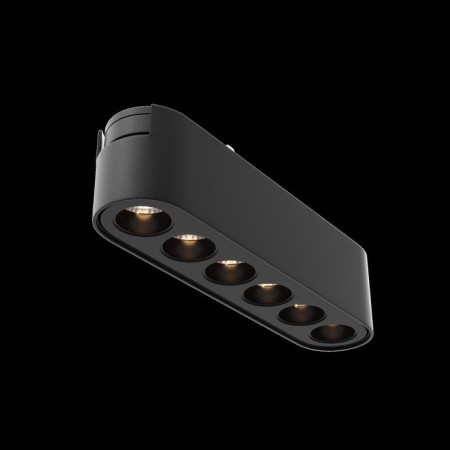 TREECH TRECHNICAL TR082-1-6W3K-M-B, 6W, 11.6x2.6x2.8 cm, LED, 600LAM, 3000K, Black Color.-6