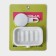 Soap dish on Velcro Dalyana, 12 × 14 × 10 cm, white color