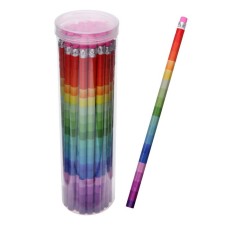 Chernographic pencil with the eraser 