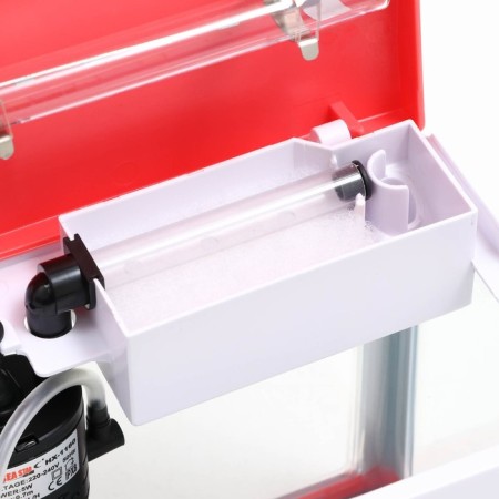 The Seastar HX-180F Aquarium includes: LED lamp, filter, 3.5 l, red-6