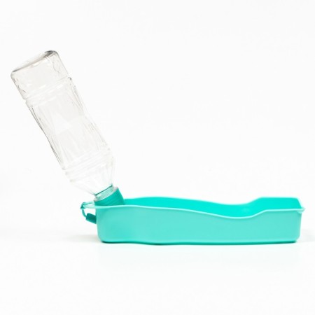 Walking auto -pound with a curly bottle, 450 ml, turquoise-3