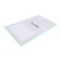 Folder on 2 rings A4, Erichkrause Neon, 35 mm, 1750 μm, laminated, solid cover, salad