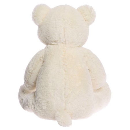 Soft toy "Bear Pierre with a bow", Latte color, 130 cm-2