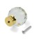 Handle button Cappio "Diamond", glass, d = 40 mm