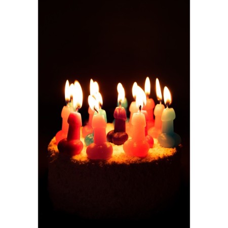 Set of candles Pecado BDSM "Mini-Penis", 10 pcs-6
