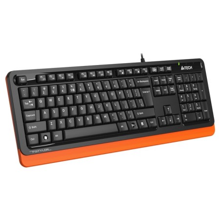 Keyboard A4Tech FSTYLER FKS10, wired, membrane, USB, black-1