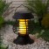 Uniel garden lamp on the solar battery "torch", 12 × 30 × 12 cm, flame effect