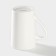 Porcelain shade mug "Flowering of love", 380 ml, white color