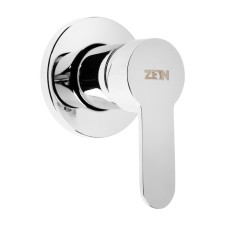 Bowl mixer Zein, hidden installation, pen, cartridge 35 mm, brass, chrome