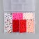 Beads in the box "Red" thread 0.8 mm 5 m 12x8.4x2.2 cm