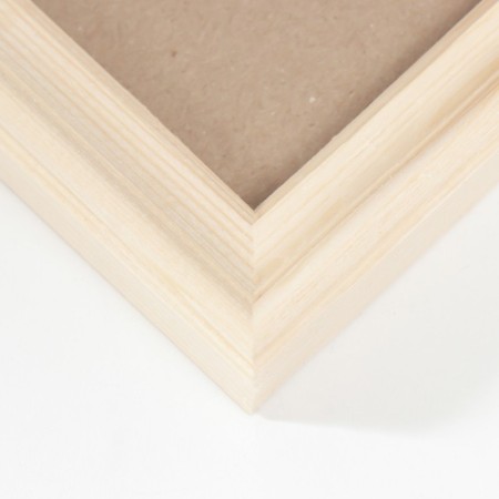 Photo frame wood 10x15 cm, pr. No. 6, white tree-1