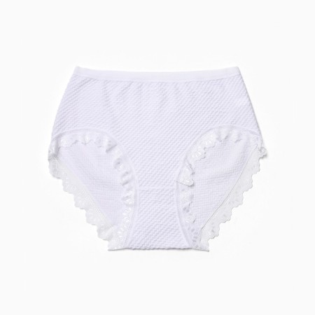 Women's cowards, white color, size 56-58