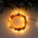 Garland "thread" 10 m Rosa, IP20, copper thread, 100 LED, glow warm white, 12 V