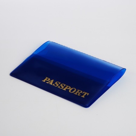 Cover for passport, blue color-3