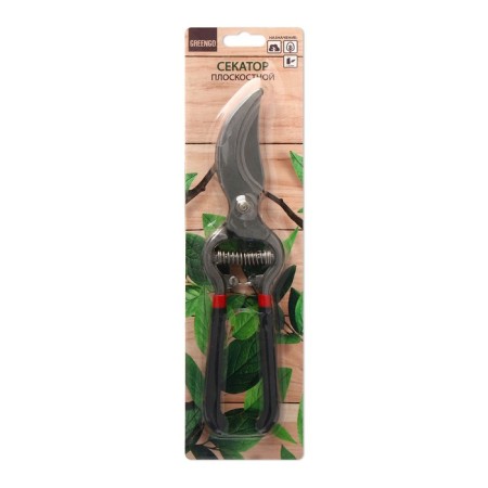 Planning coater, 10 "(25 cm), with metallic rubberized handles, Greengo-11