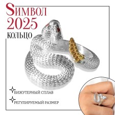 New Year! Symbol of the year 2025! Ring 