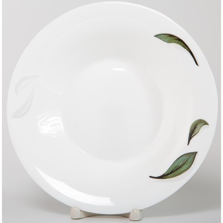 Deep plate OLAFF "Paradise", glass -ceramic, d = 22 cm