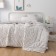 Valentine's blanket, size 160x220 cm, cream color
