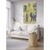 Decorative panel with photo printing "Egyptian deity", vertical, size 150x200 cm