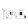 Connection for shower hose IDDIS 002SB00I62, 64 x 49 mm, chrome