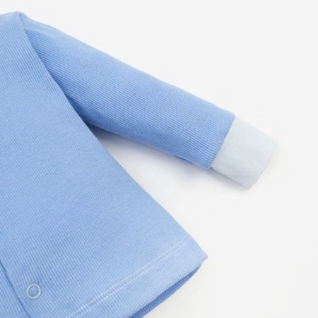 Кофточка для девочки, цвет синий, рост 62 см-2